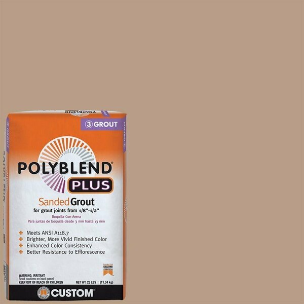 Polyblend Plus 25LB Sand PBPG38025